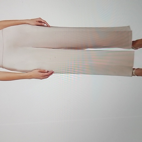 ELIE TAHARI ASHLYNN SATIN CROPPED WIDE LEG PANTS SIZE XL - Picture 3 of 7